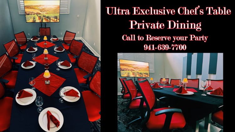 ultra exclusive chefs table